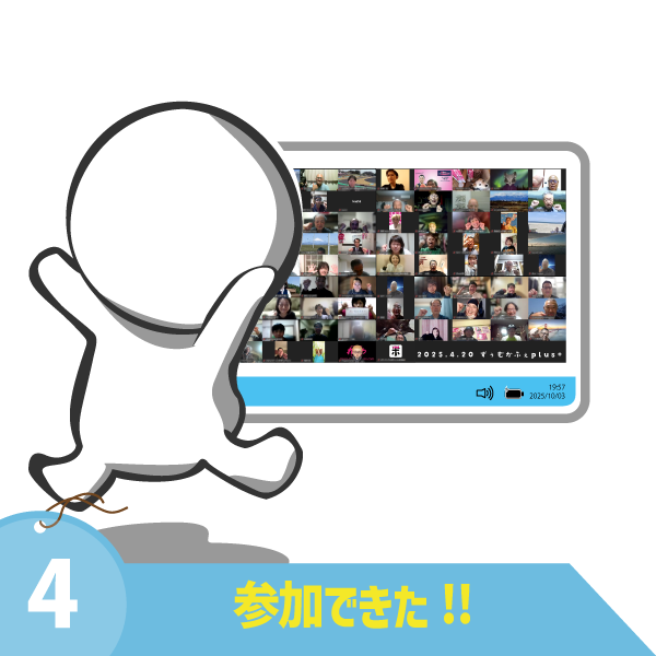 ４．参加できた！